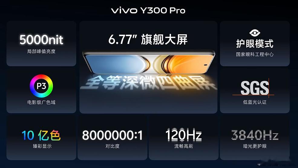 蓝厂设计美学上大分，vivo Y300 Pro的外观是真的惊艳，潮流科技和东方美