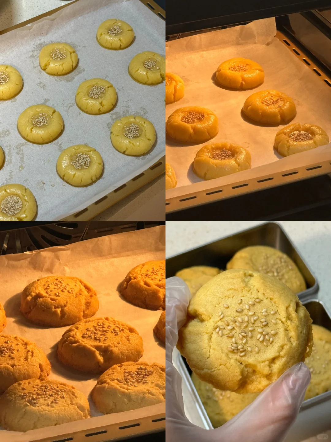 低油糖桃酥/附详细教程🌷