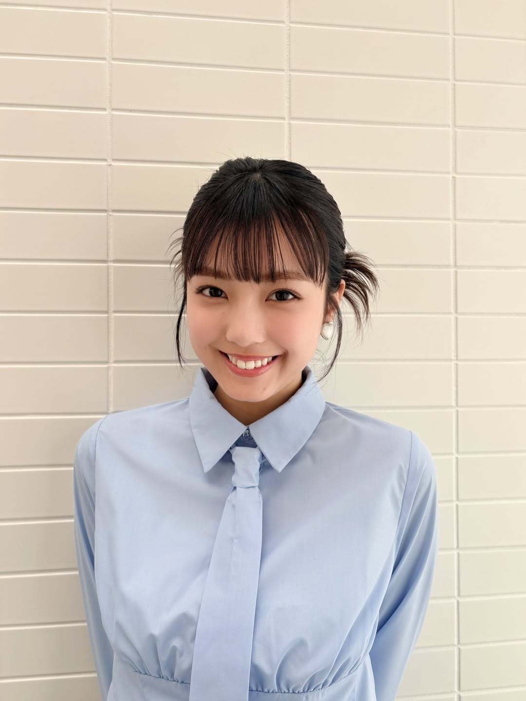 堀口真帆seventeen杂志韓国っぽヘアなまほちゅん👼🏻🩵パツンと揃った