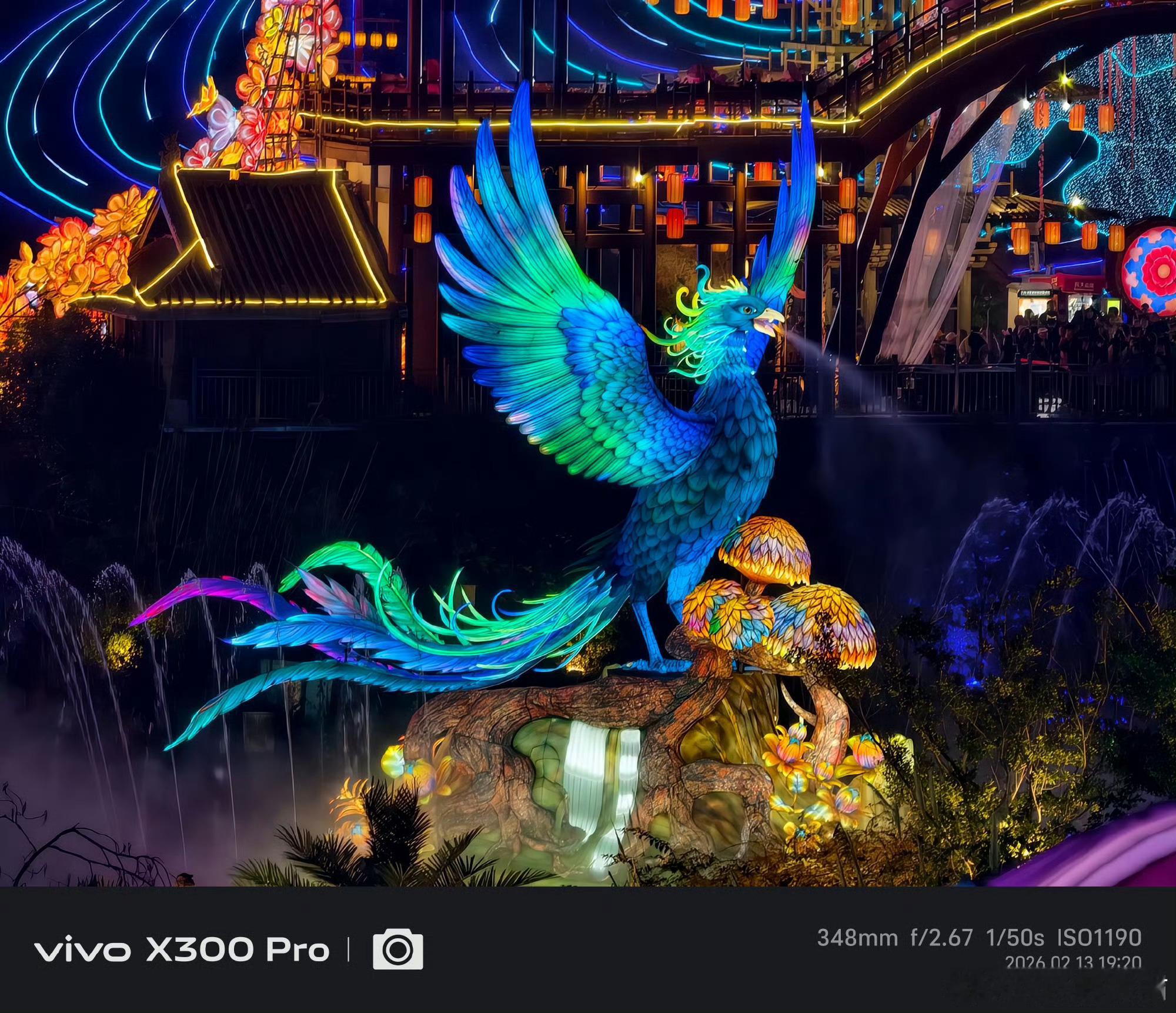 韩总分享的vivo X300 Pro相机实拍，这效果不亚于Ultra了吧。灯会样