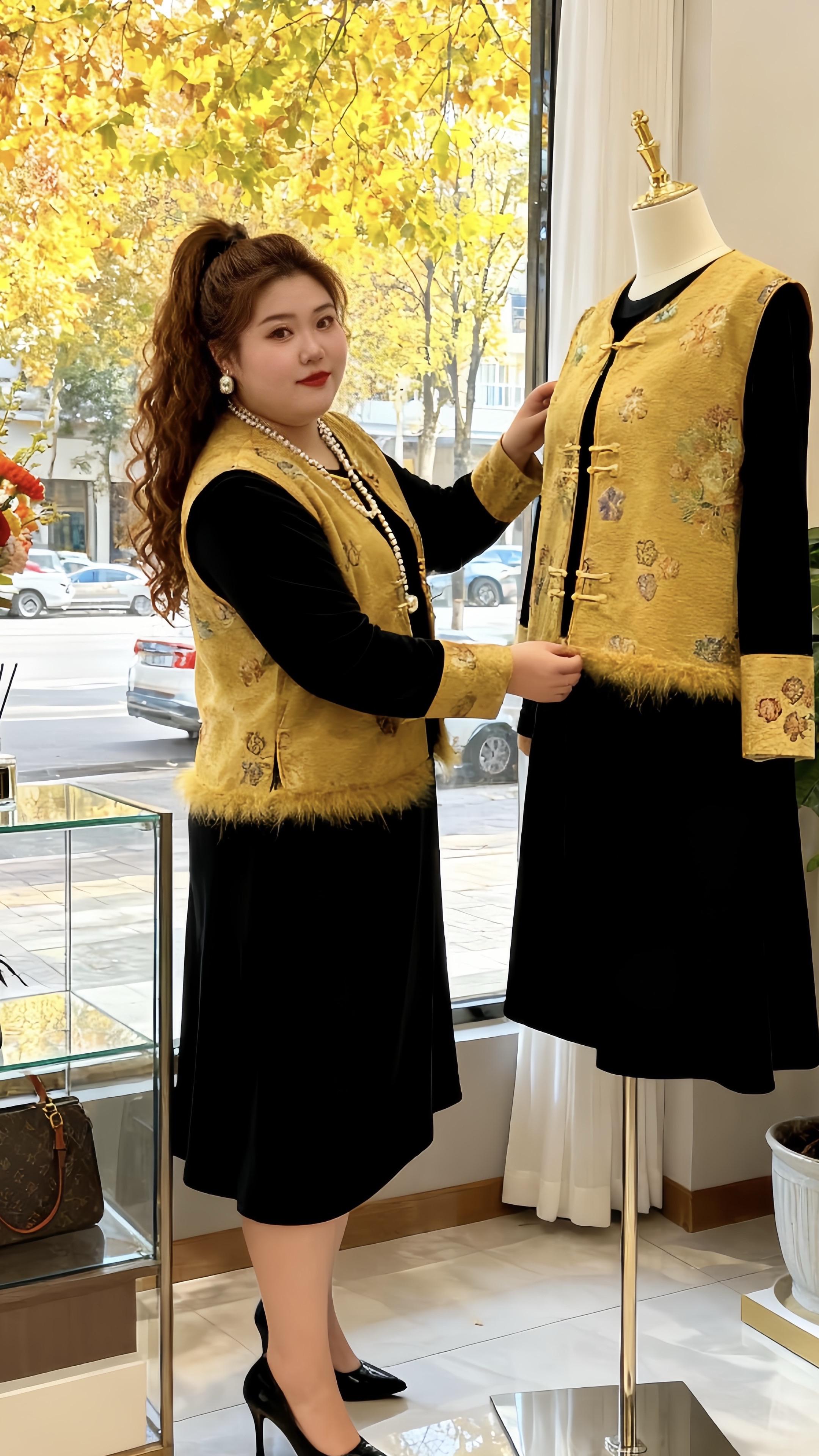 大码女装 高级感穿搭 穿搭女装 时尚气质穿搭 精致穿搭