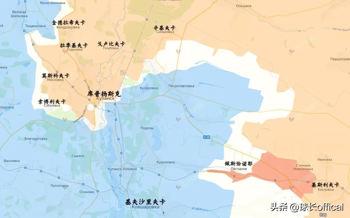 先科韦渡河点对岸的俄军也许是兵力不足或是其他原因，这一年来都没有什么可观的推进行