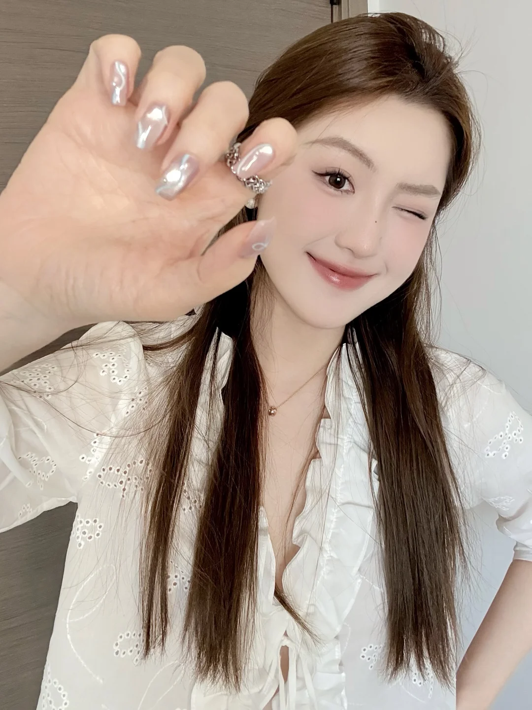 𐙚 nails🫧淡人的清透美甲