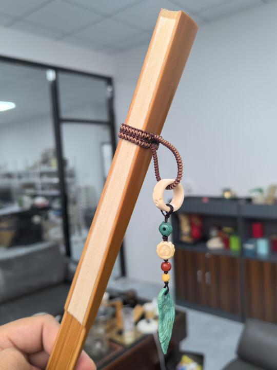 又到了玩扇子的季节，重编了一个双扣扇箍