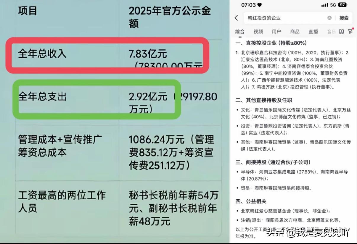 韩大善人真是越扒越有，很多傻瓜还以为都是韩大善人在掏钱做好事其实捐款99.1%都