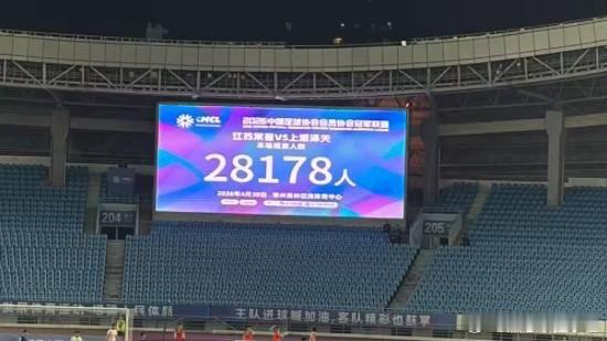 2万8人挤爆中冠！江苏常晋破上座纪录，点球制胜闯进总决赛.中冠常州赛区江苏常晋1