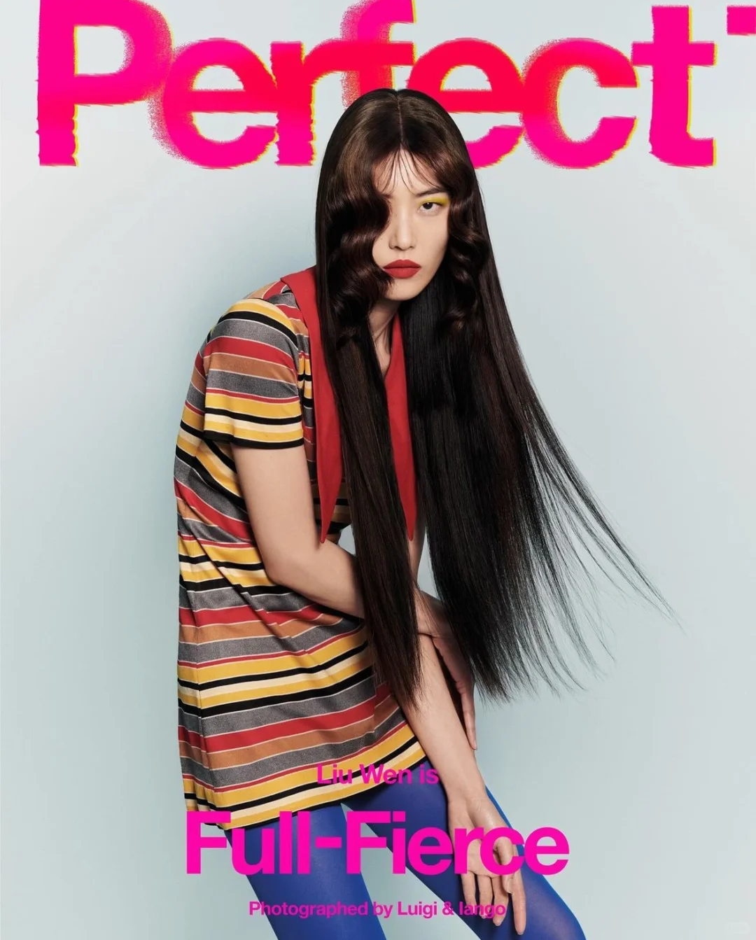 恭喜刘雯解锁The Perfect Magazine封面