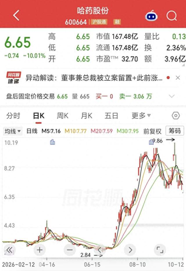 2个月暴涨350%！“黑龙江第一股”董事兼总裁被立案调查并留置