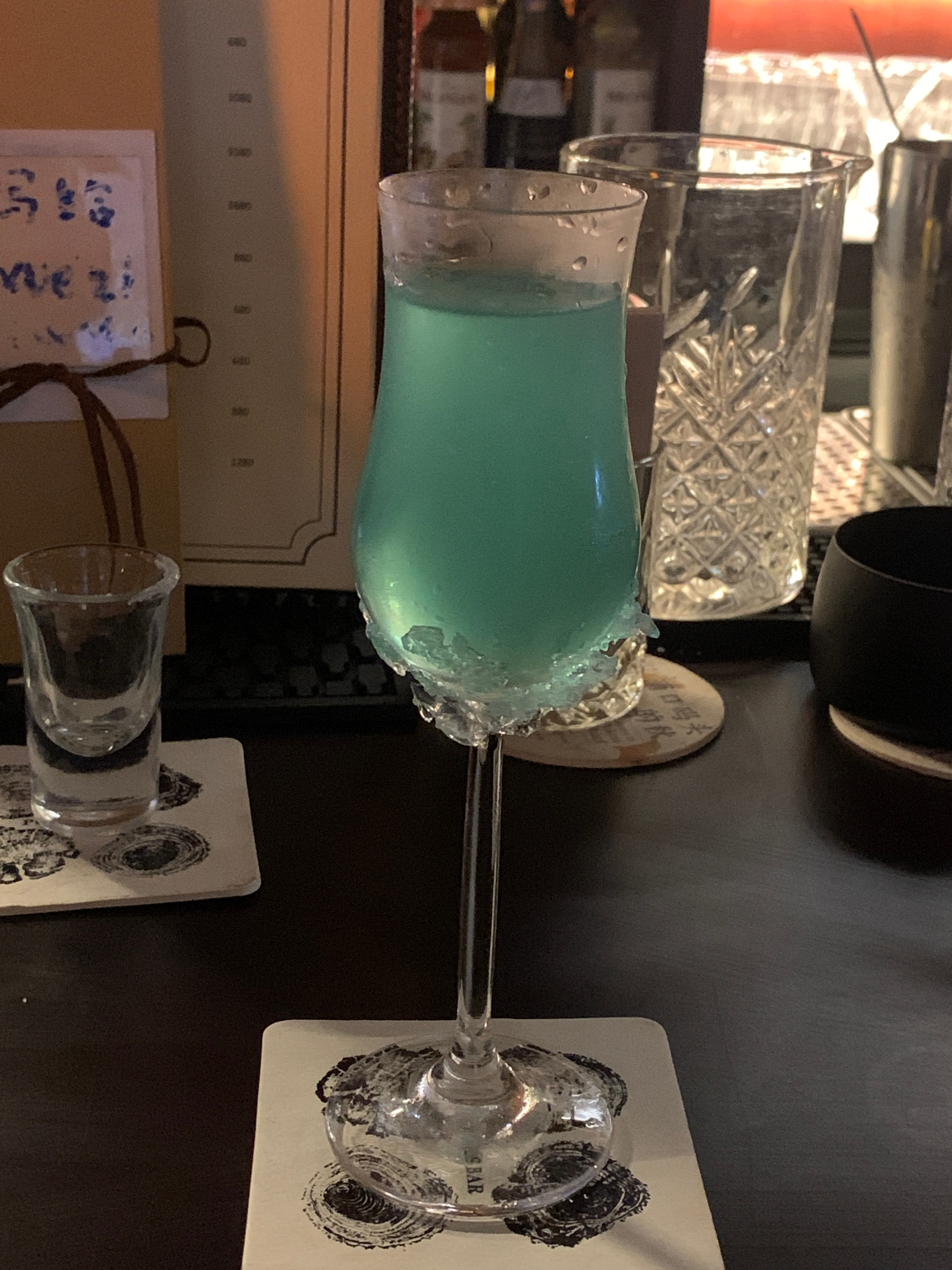 这个酒我取名为“脆弱的心”🥃（失败版勇敢的心） ​​​