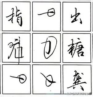 行楷200字常用字！