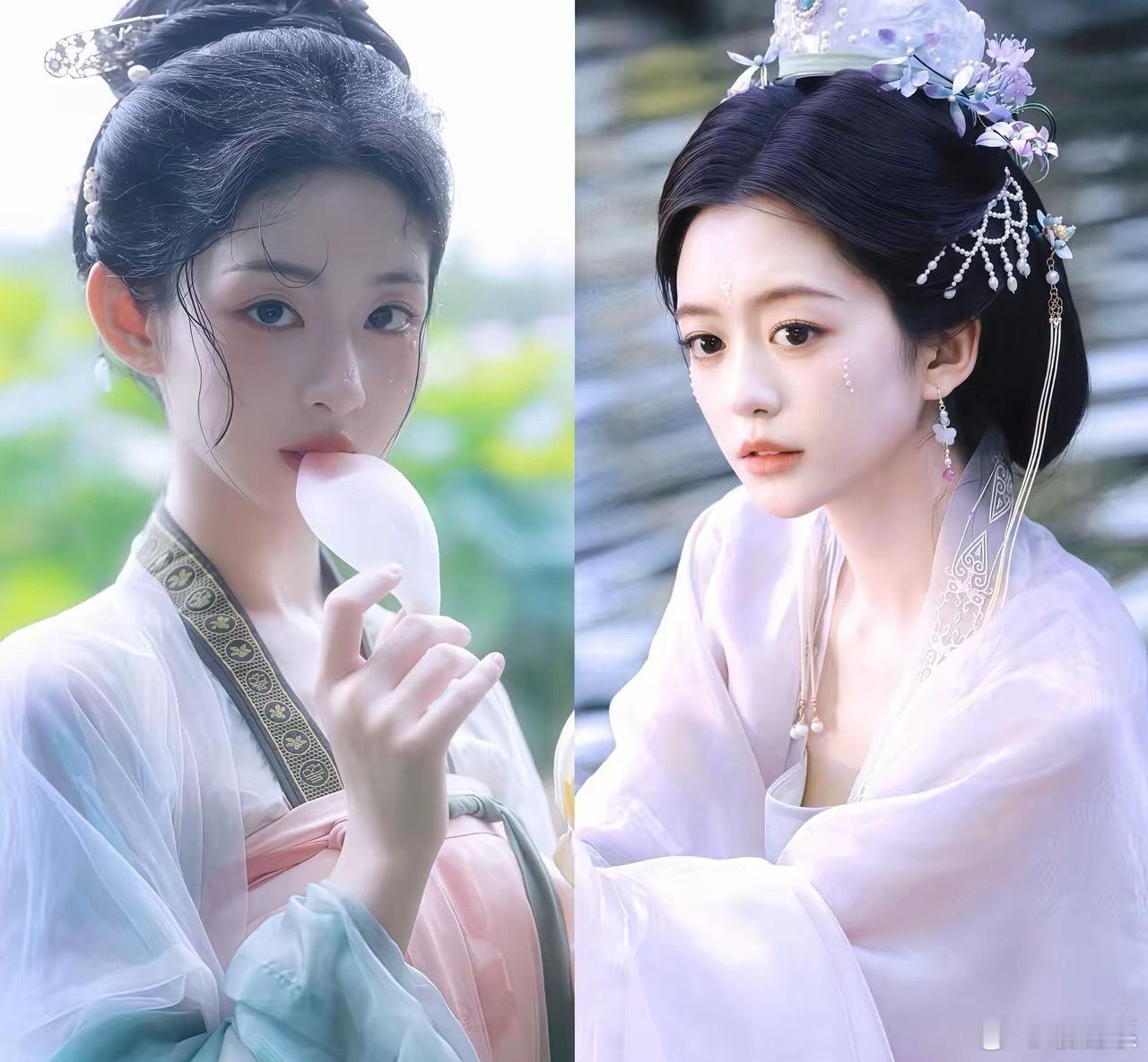 于正估计烦透了自己力捧的赵晴还不温不火呢半路杀出来个替代品白翊汝外形：赵晴是鹅蛋