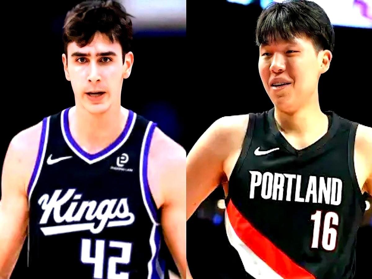 一个首轮秀，一个二轮秀，俩人身高一样，差距怎么这么大？！

中国球员杨瀚森，首轮