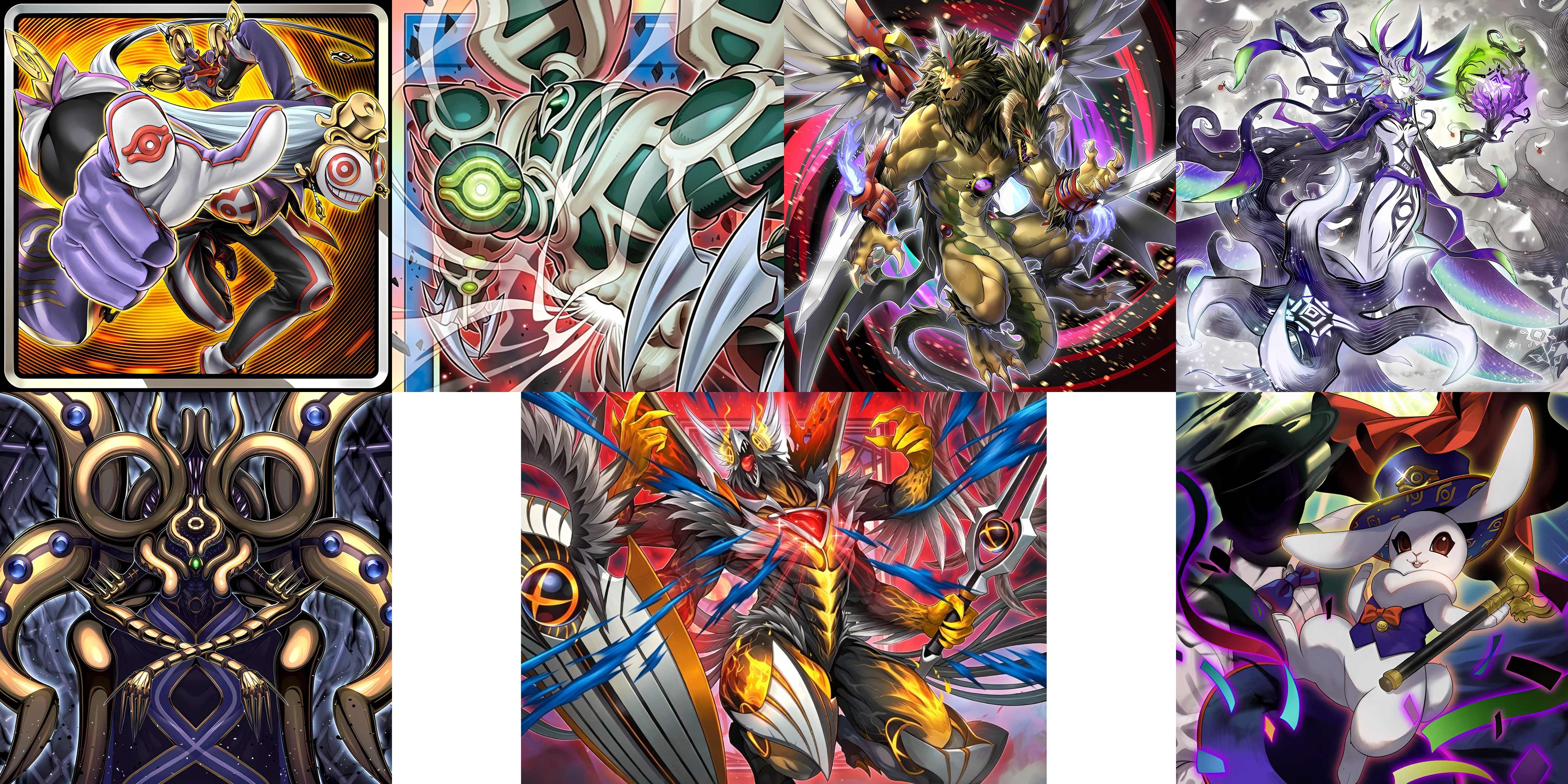 第十二期登场新种族 幻想魔族（ → 网页链接 ）从登场到集齐7种种类（通常・仪式