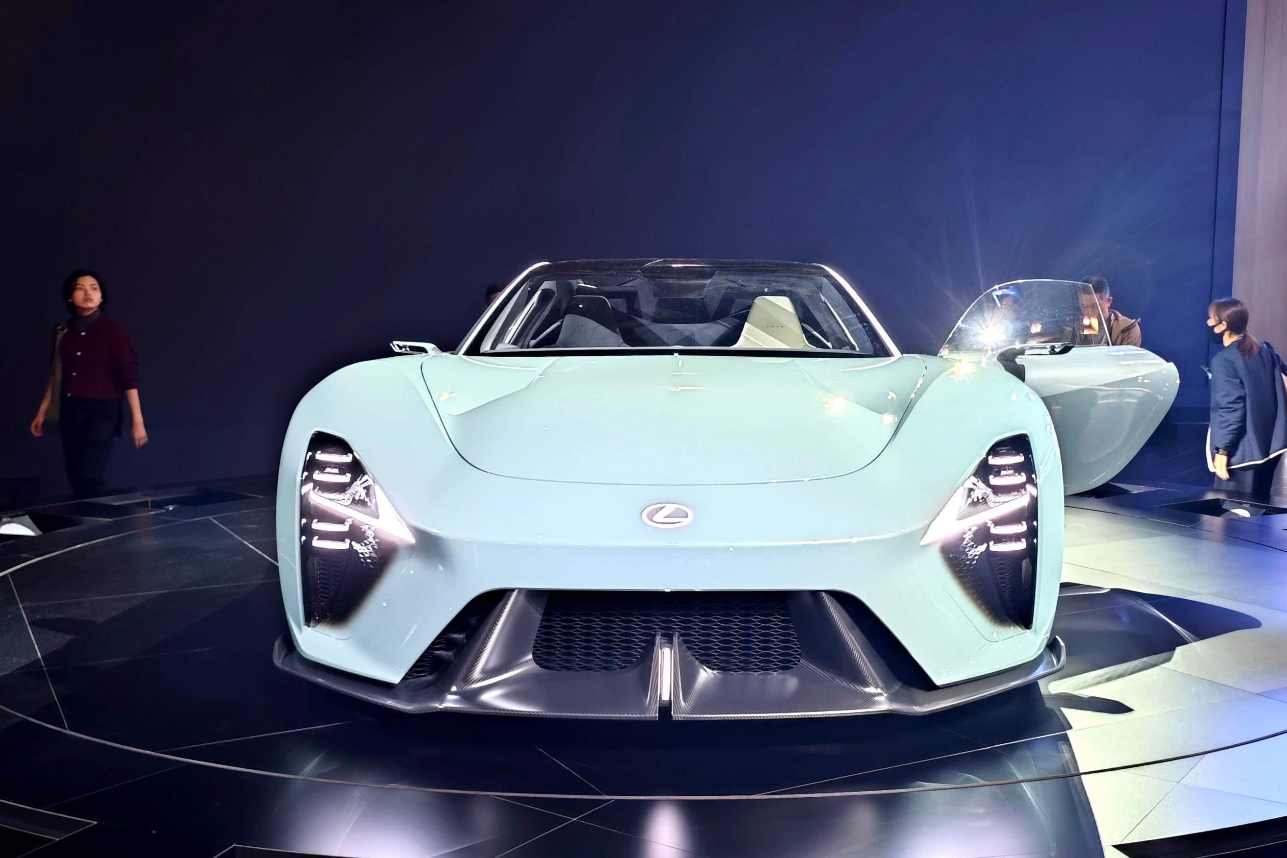 雷克萨斯LFA的继任者，太帅了！雷克萨斯全新超跑，还未公布正式名称。但据说是4.