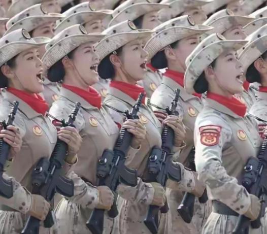 怪不得阅兵式女民兵方队看起来都那么英姿飒爽，原来挑选条件那么高！

别说普通姑娘