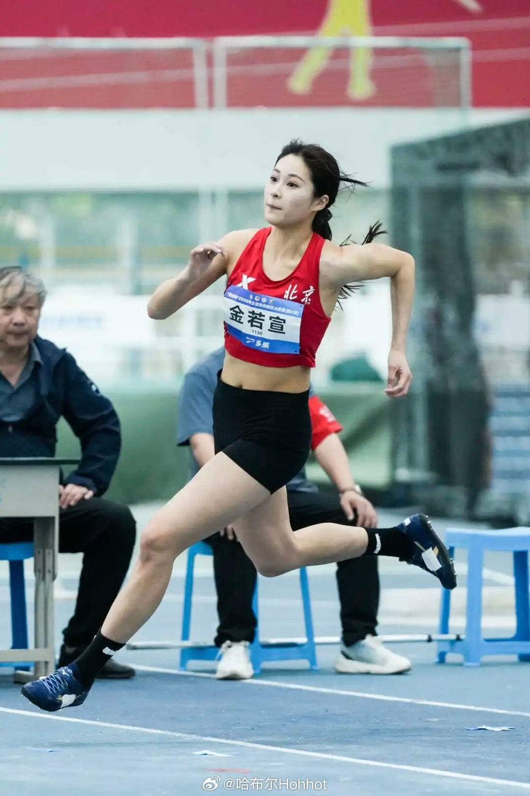 2026全国室内田径大奖赛 成都站女子跳高，金若萱1米87创PB夺冠，也进入了挑
