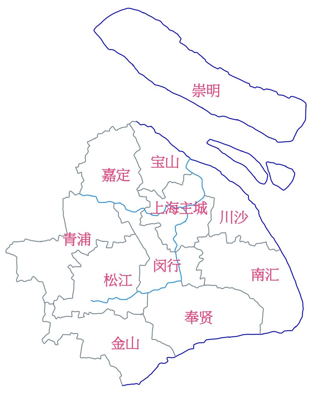 上海如果拆分浦东新区，分别设立浦东区，川沙区和南汇区，上海将更加完满。