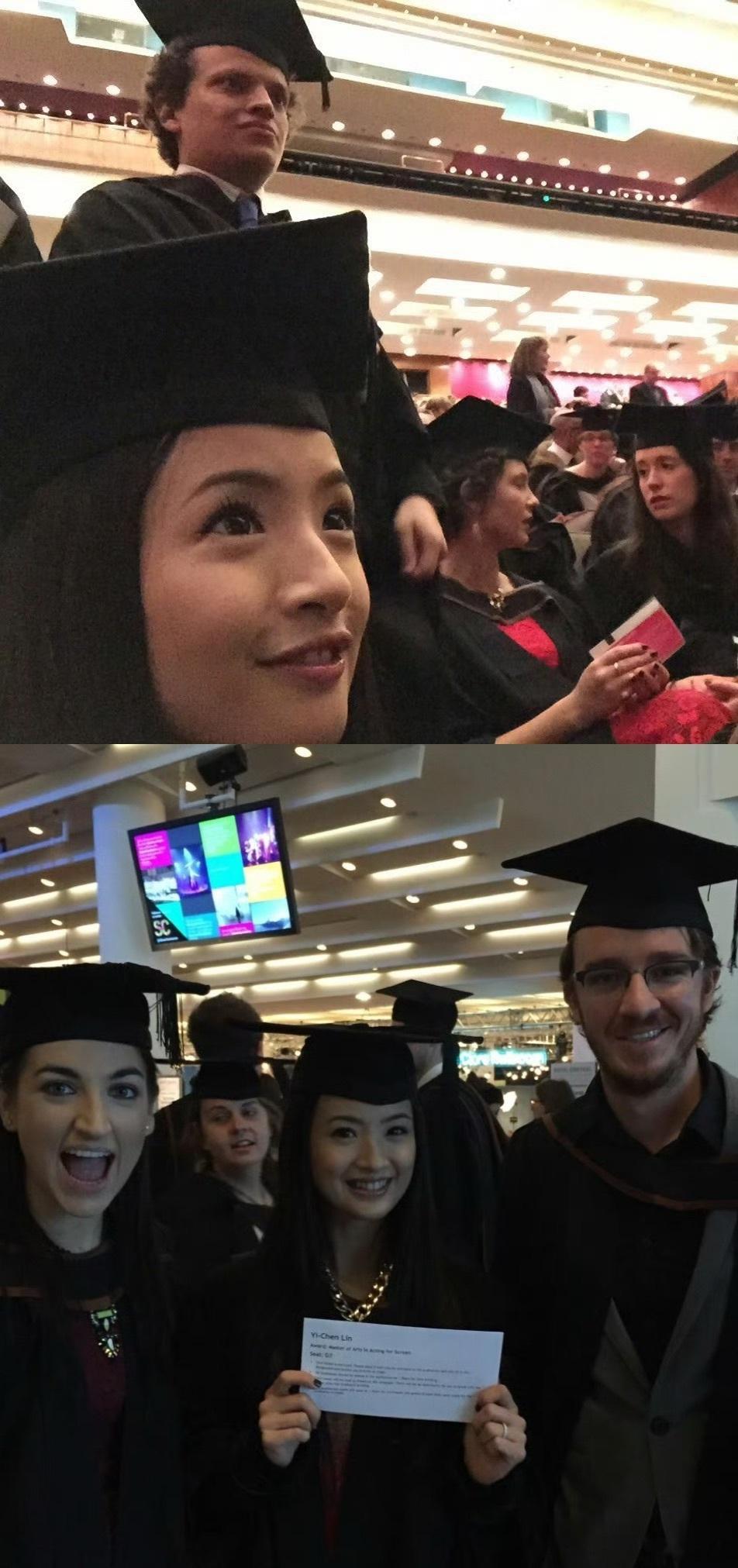 十年前林依晨的留学照，隔着屏幕都能感受到她发自内心的快乐，可爱又真实。 ​​​