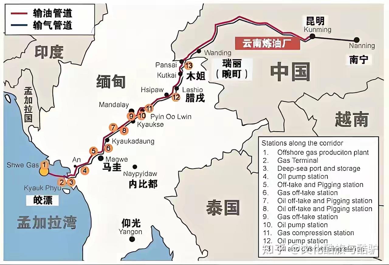 缅甸总统这次访华，绝对是下了一盘大棋！简单说，就是帮咱们彻底打通了直通印度洋的“