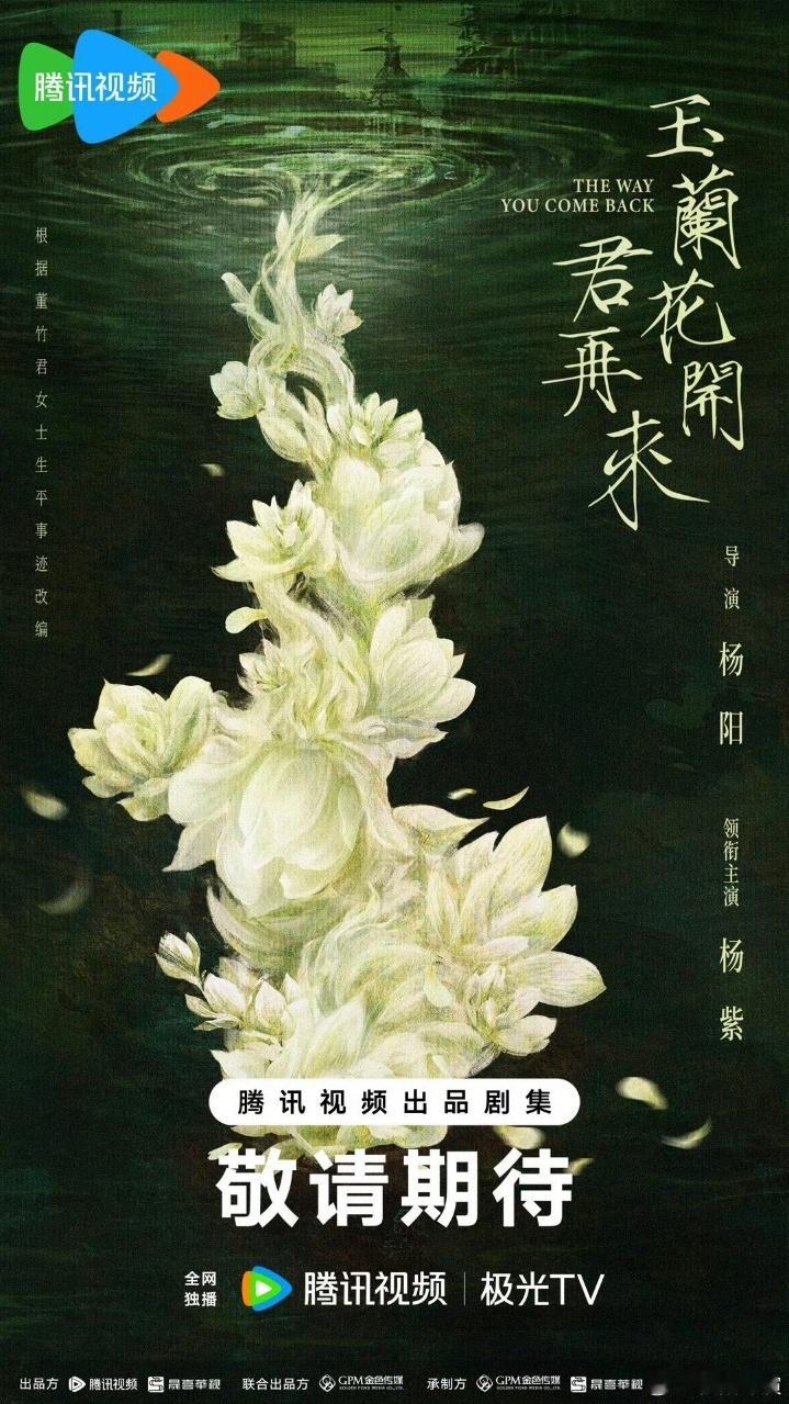 杨紫杨紫玉兰花开君再来单人剧照杨紫新剧单人海报 期待杨紫！！ 