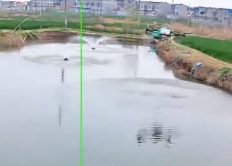 #唐河无人机喷农药波及鱼塘致鱼死亡#【河南唐河无人机喷洒农药致鱼塘受损！当地称第