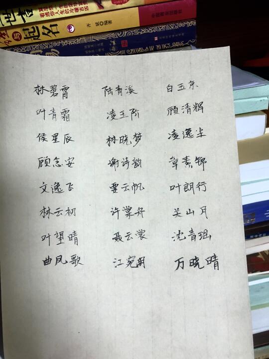 李白诗里的名字