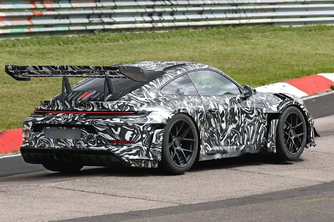 911gt3rs 新款 911 GT3 RS 现身纽北 