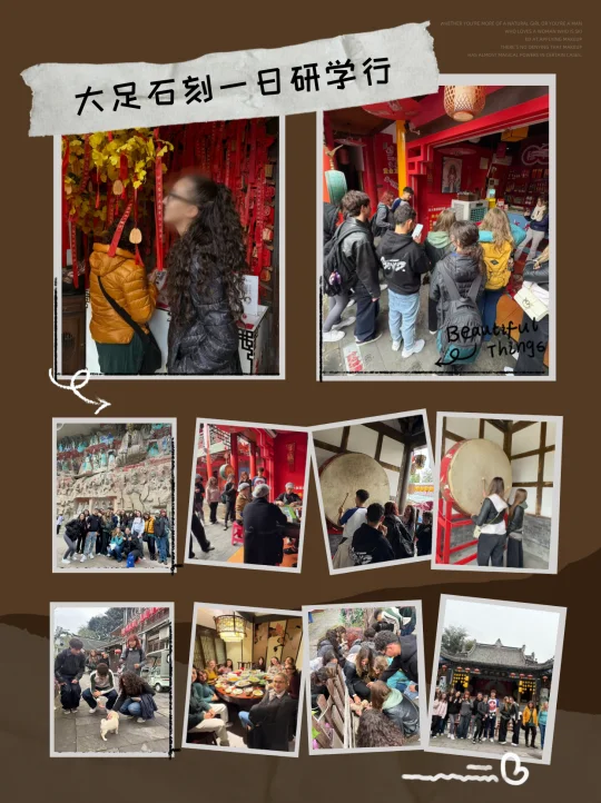 逛大足，留学生在昌州古城拍了1小时不肯走