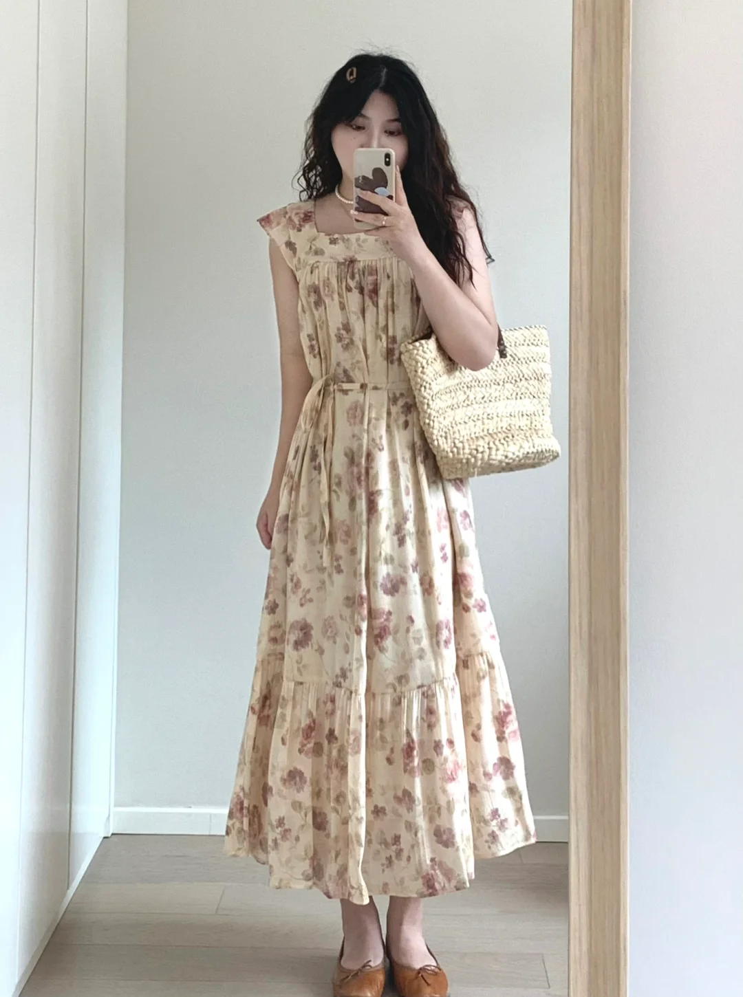 🌻自带复古感的法式茶歇裙～