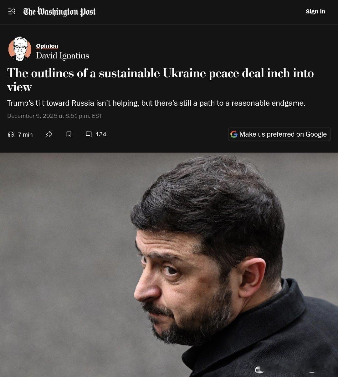 据《华盛顿邮报》报道，美国提议在乌克兰问题上设立非军事区，作为解决方案的一部分。