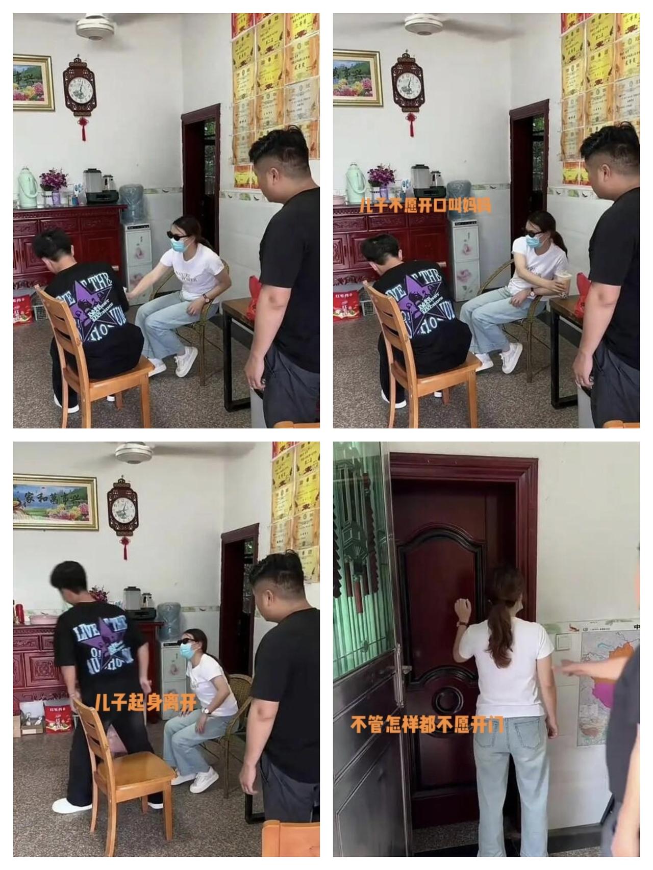 女子离异多年对儿子不闻不问，得知儿子考了好成绩上门道贺，孩子一句话让她当场沉默！