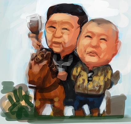 郭德纲和于谦，复出了？
——时间:   公园2126年9月7日
（复出了!   
