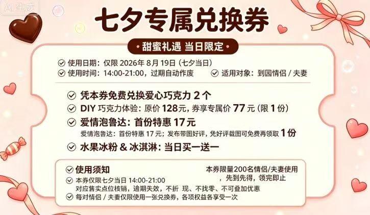 呀路古七夕特惠 | 女士专享7.7元门票，甜度与火光的奇妙夜！
“呀路古”在土家