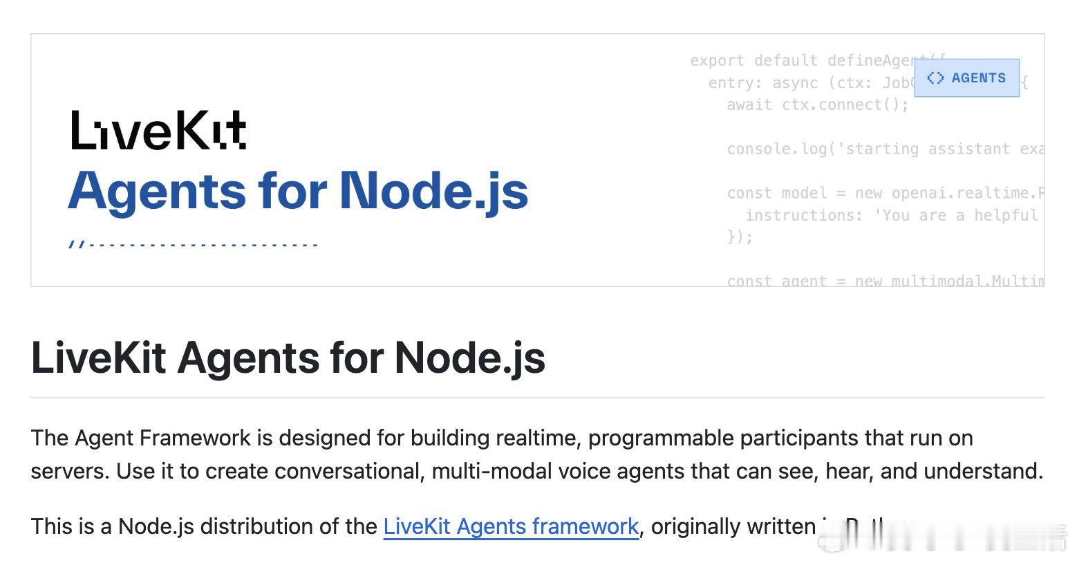 【[387星]livekit/agents-js：用Node.js打造实时多模态