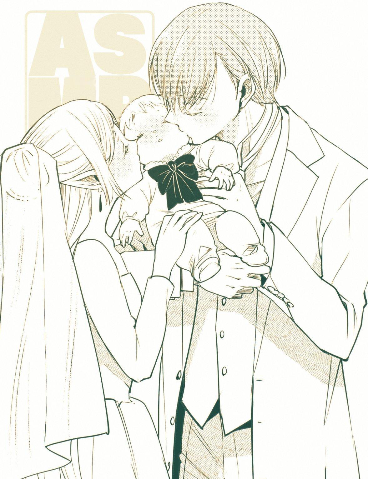 #葬送的芙莉莲# 辛芙和宝宝[哇]x：mikkilegacy ​​​