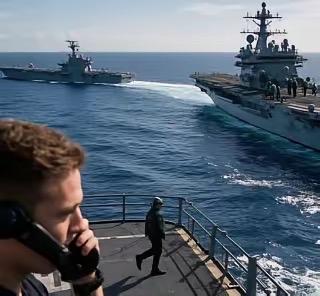 当着菲律宾的面，055大驱直接穿插美国航母战斗群，美军这次颜面丢尽了！

一系列