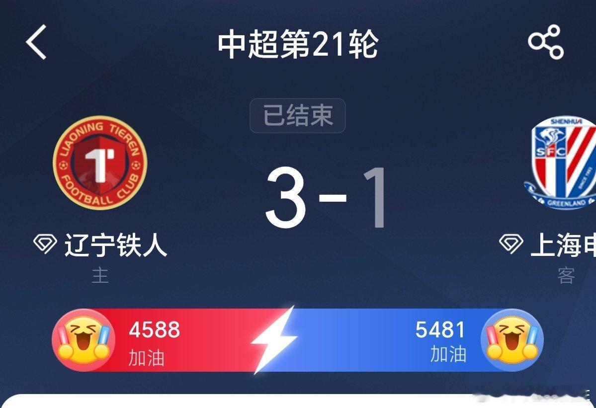 中超联赛辽宁铁人vs上海申花辽宁铁人3比1上海申花在我的记忆里，大连英博中超问世