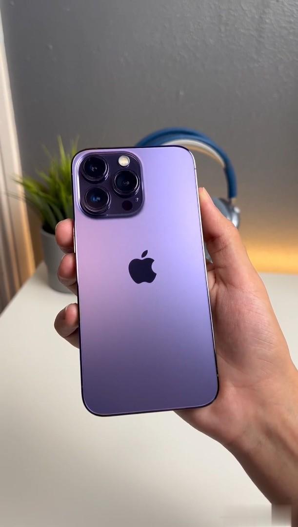 很多网友吐槽iPhone 14 Pro新出的紫色难看，从这个角度是不是要好看一些