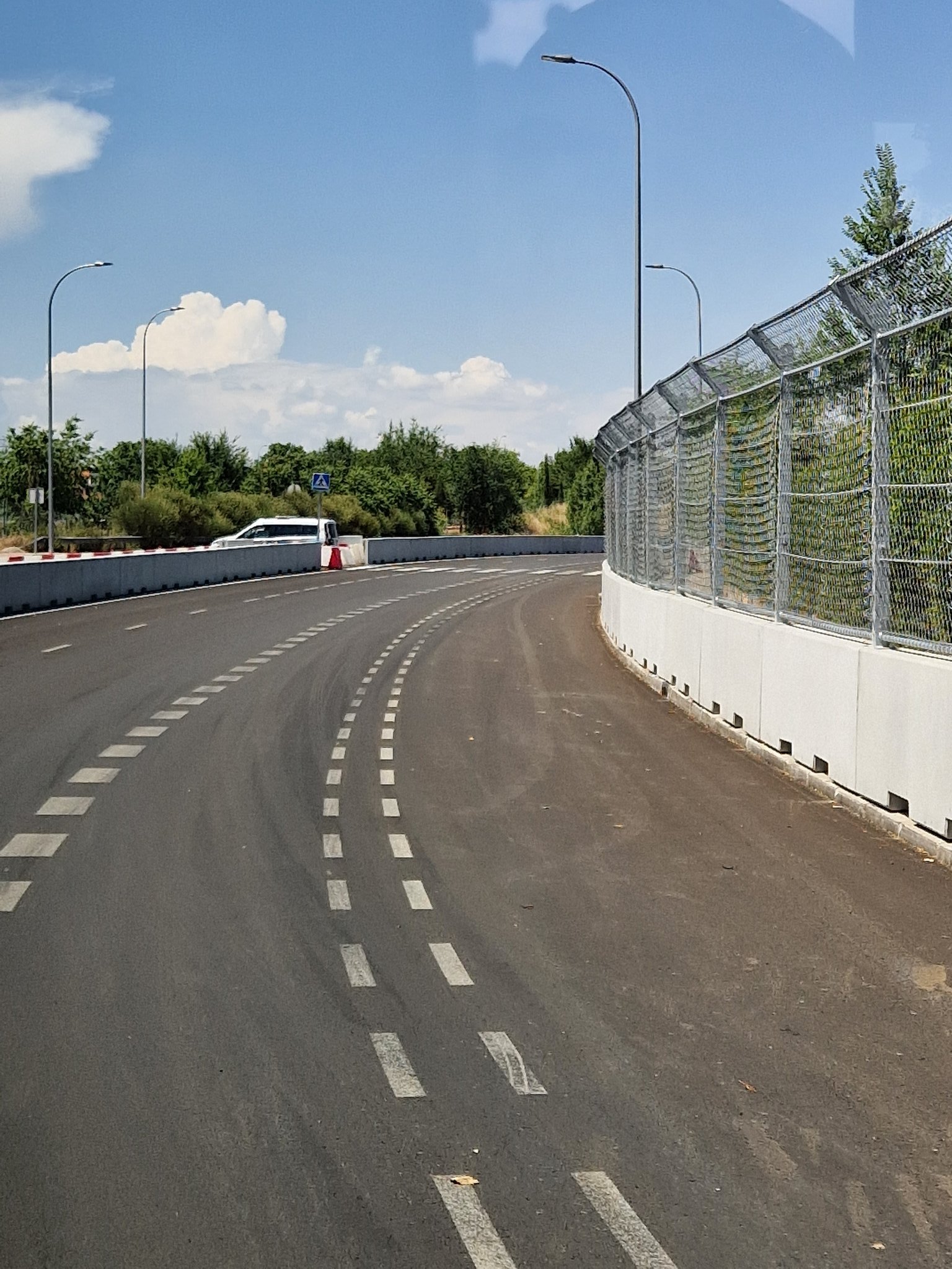 F1 马德里赛道目前的搭建情况 