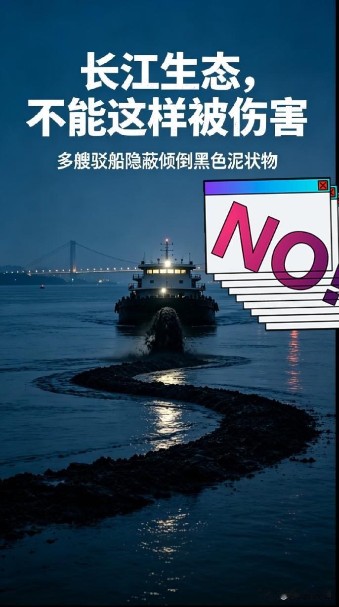 
胆子真肥啊。在武汉天兴洲北侧，竟然有人敢把长江当自家垃圾场。渔猎齐哥的无人机