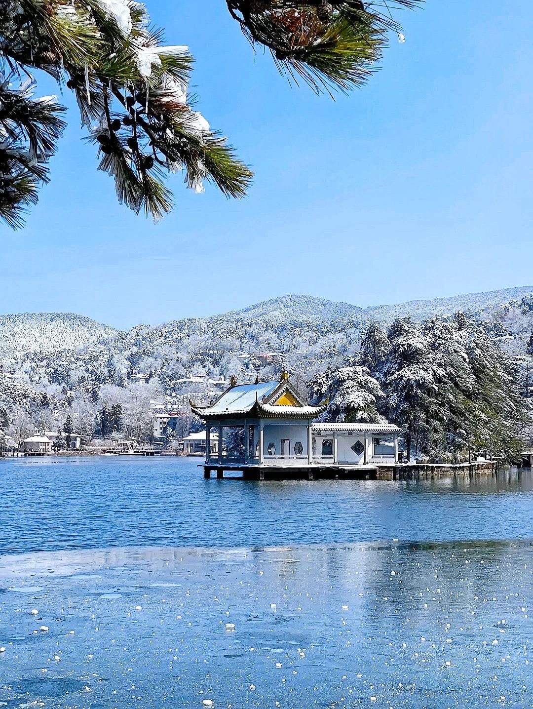 庐山下雪！下周的庐山堪称南方看雪天花板！