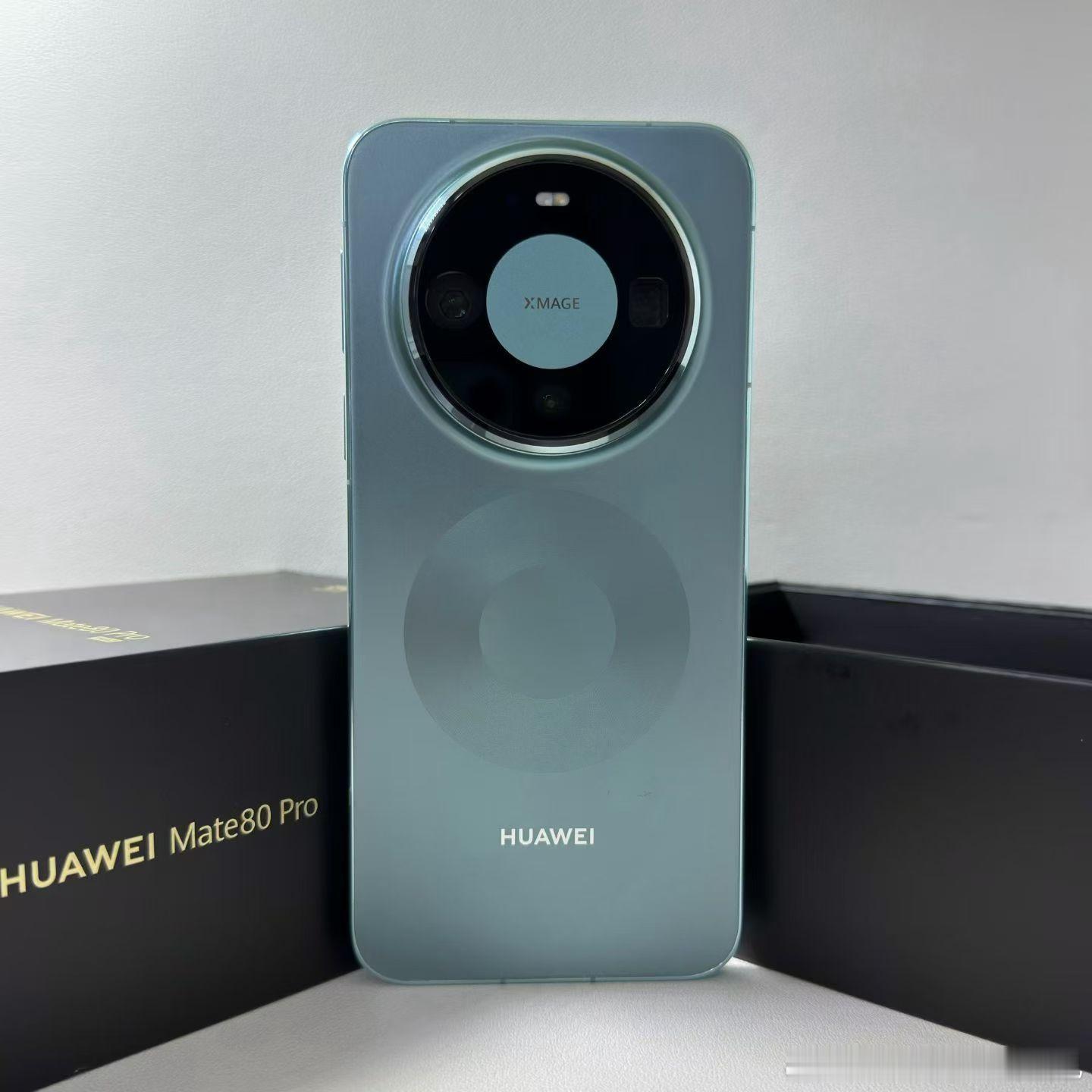 华为Mate80Pro 云杉绿  全网通12+512G  外观97-98新  带