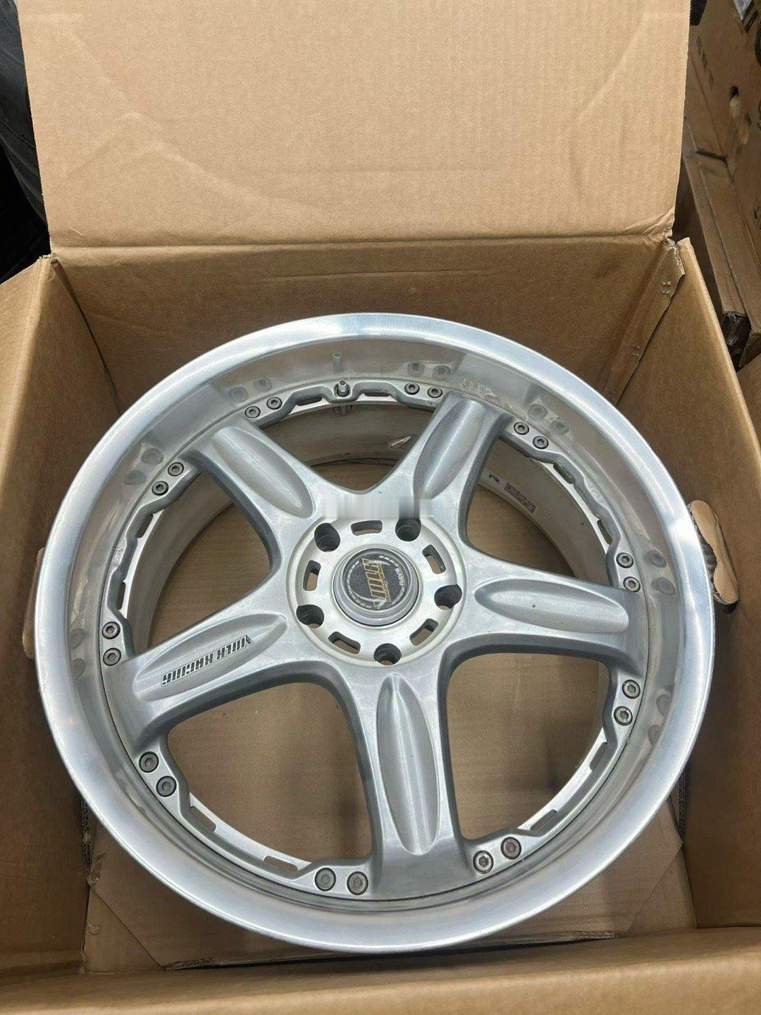 日本进口🇯🇵Rays GTC 两片锻造 18寸8J  ET40 9J ET4