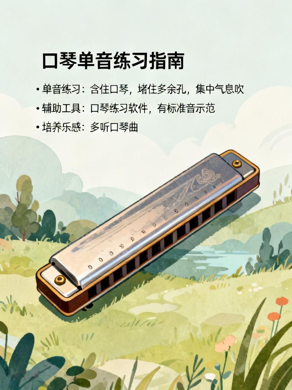 口琴孔小,怎么才能把音吹准呢? 口琴孔小，想吹准音还真有点难度。我之前练口琴时也