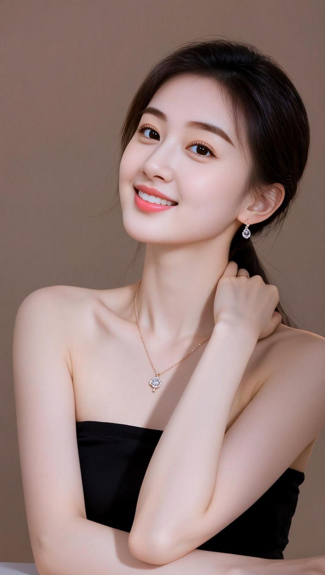 AI青春气质写真 高颜值美女