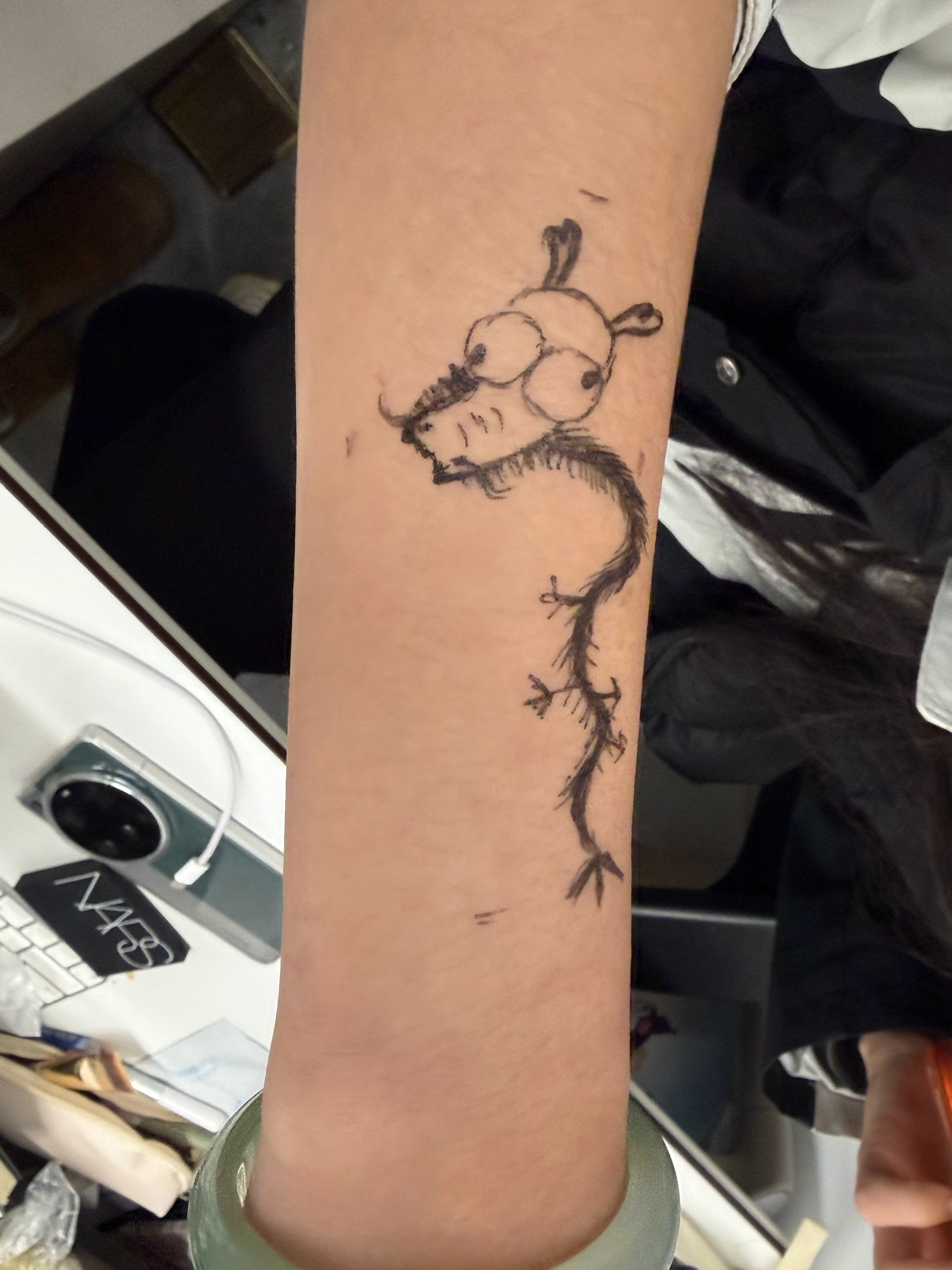 不瞒大家了，其实我的副业是一名纹身师