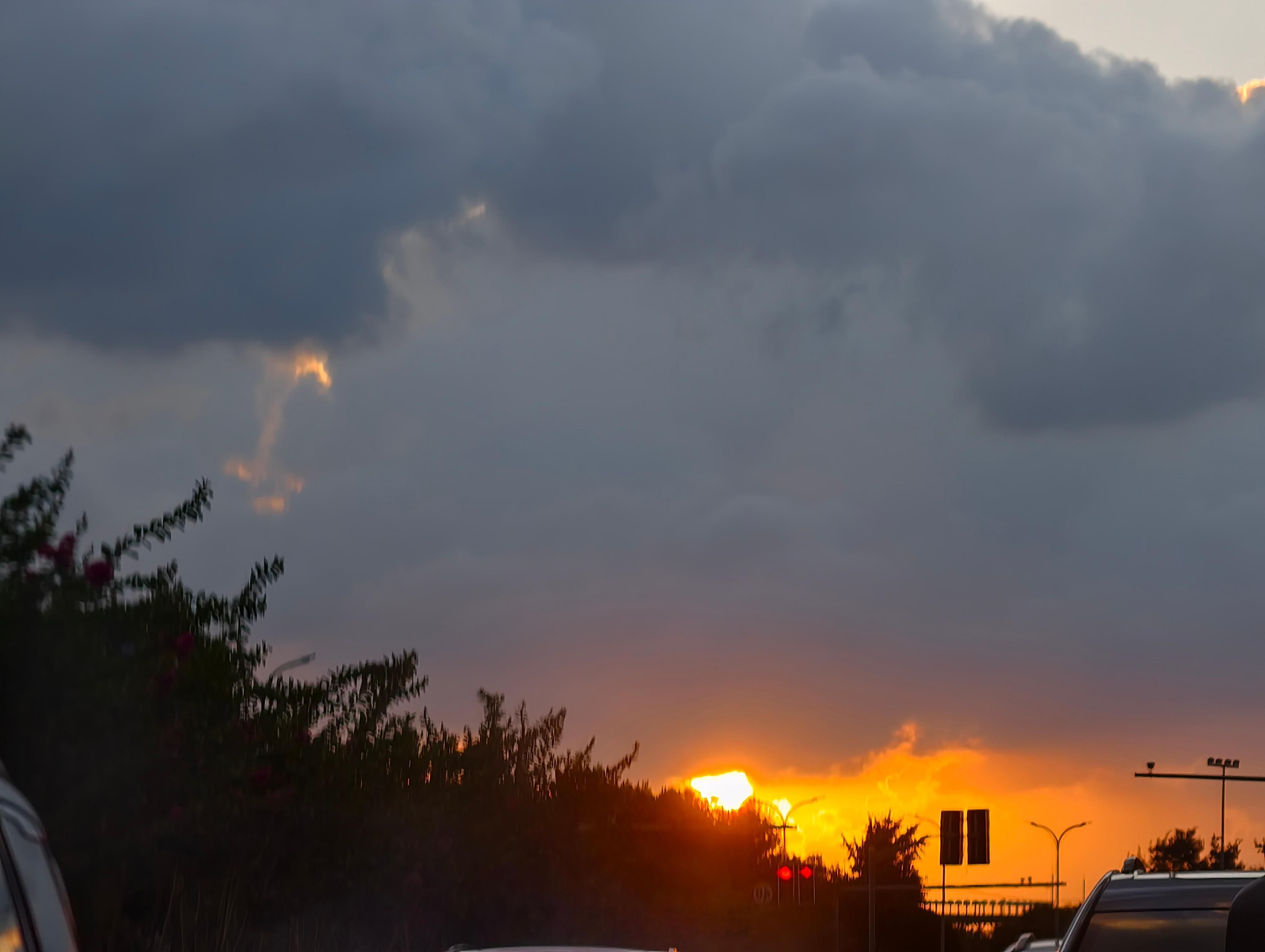 昨天拍的夕阳可真好看呀随手拍遇见美好 ​​​