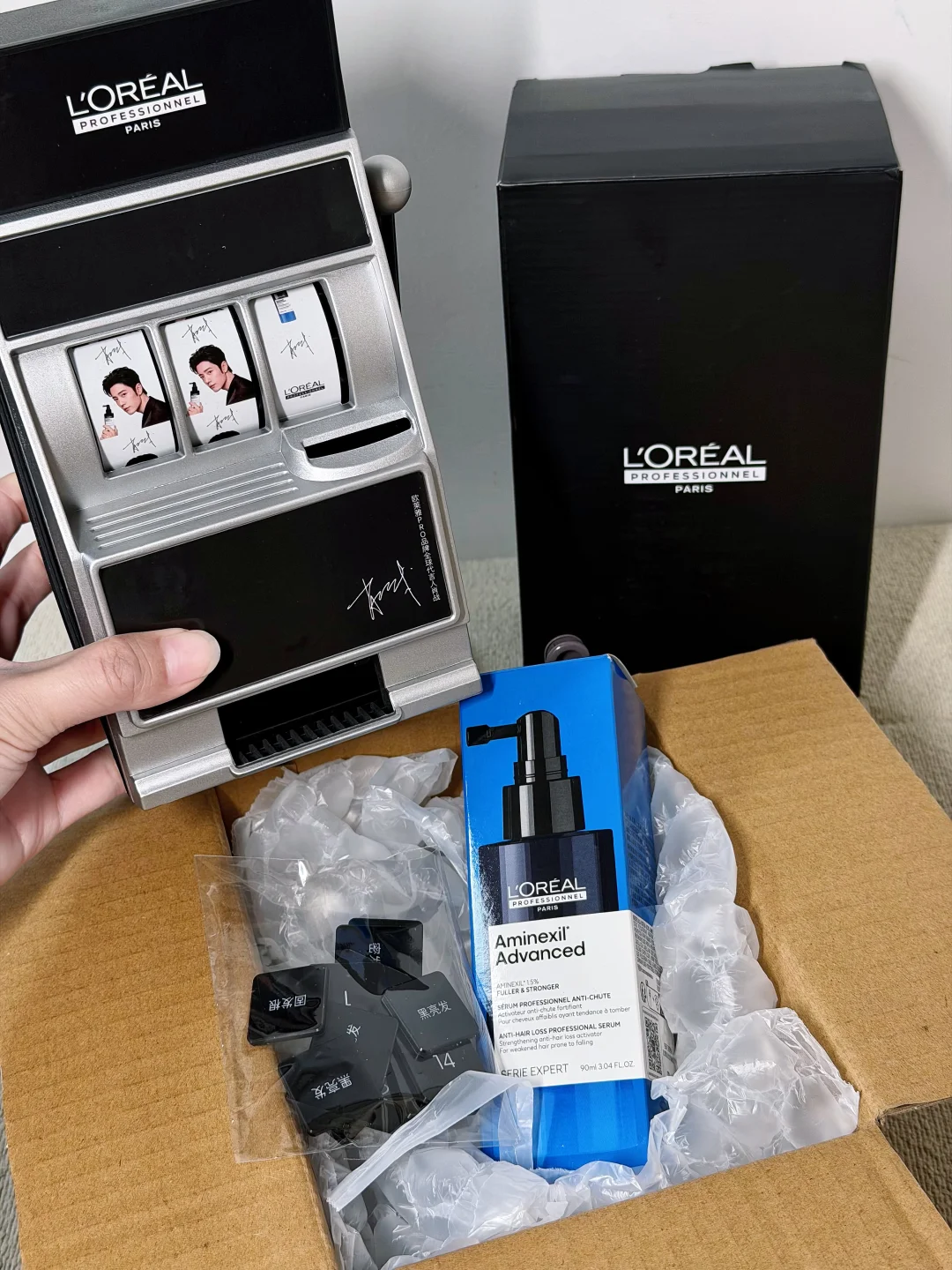 欧莱雅PRO战战周边，我能摇到地老天荒❗️