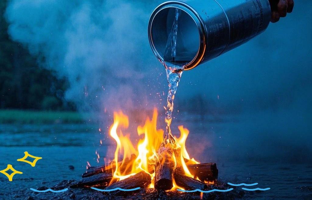 冷知识：热水灭火的效果其实比冷水更好？绝大多数人凭直觉都选反了？

如果家里突然