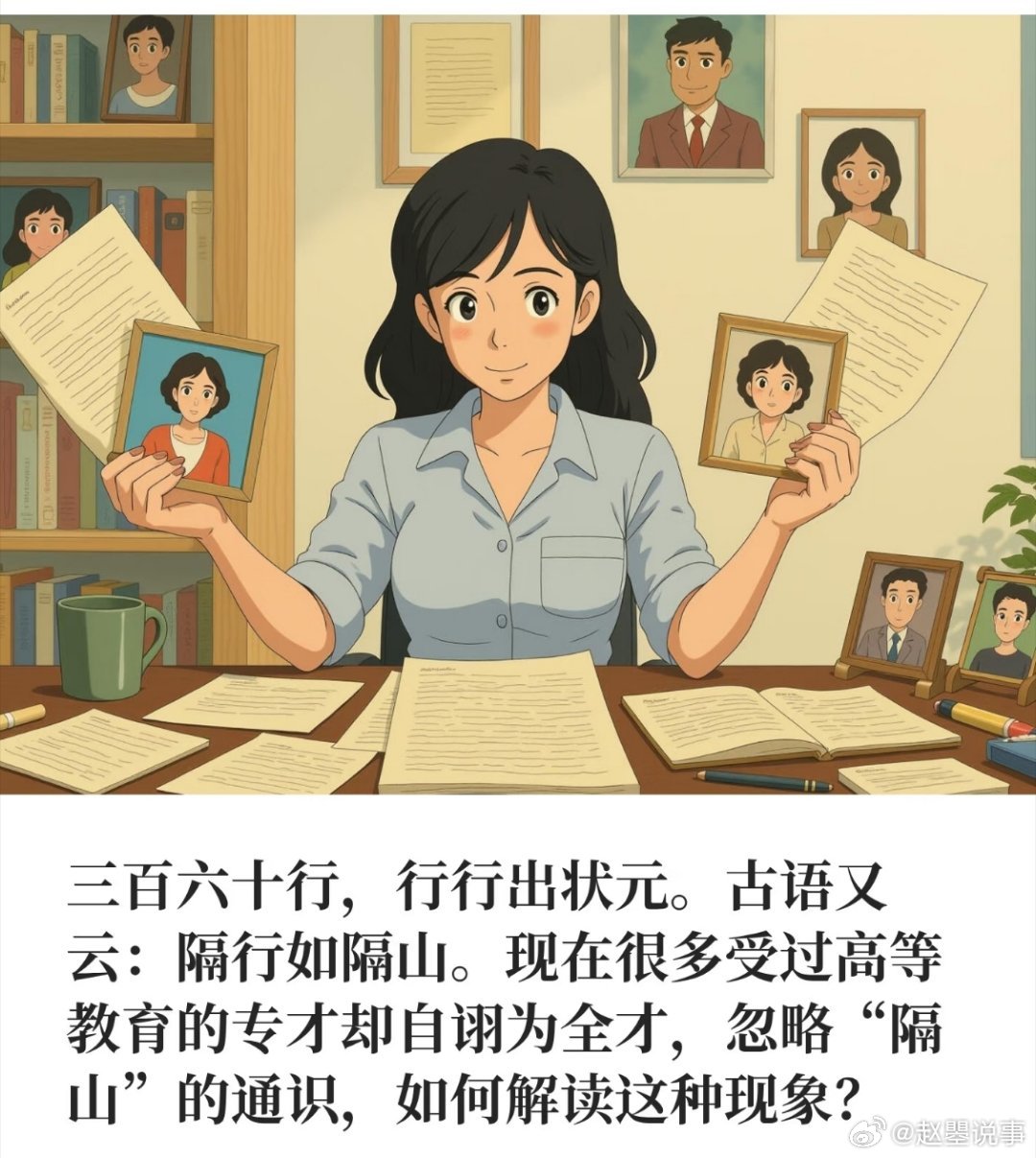 说好的隔行如隔山呢 常说隔行如隔山，不同领域的专业壁垒确实很难跨越，但总有人能打